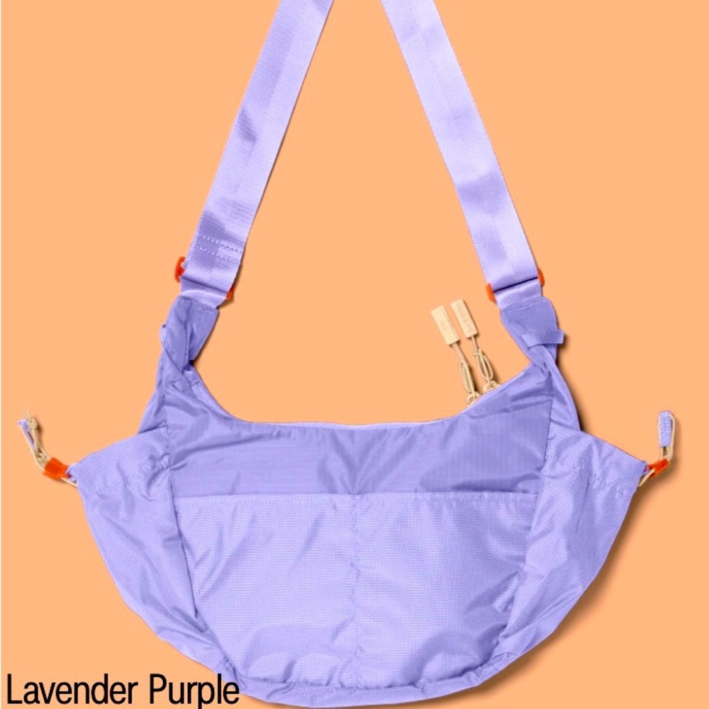 Baboon to the Moon, Crescent Bag, Lavender